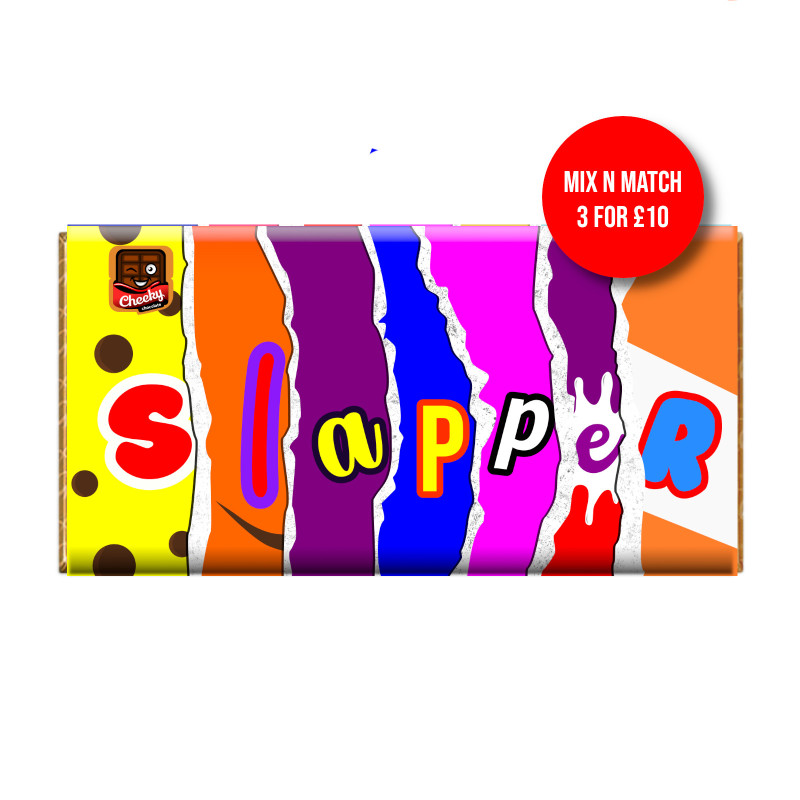 Slapper - Novelty Chocolate Wrapper Or Bar Novelty Joke Gift