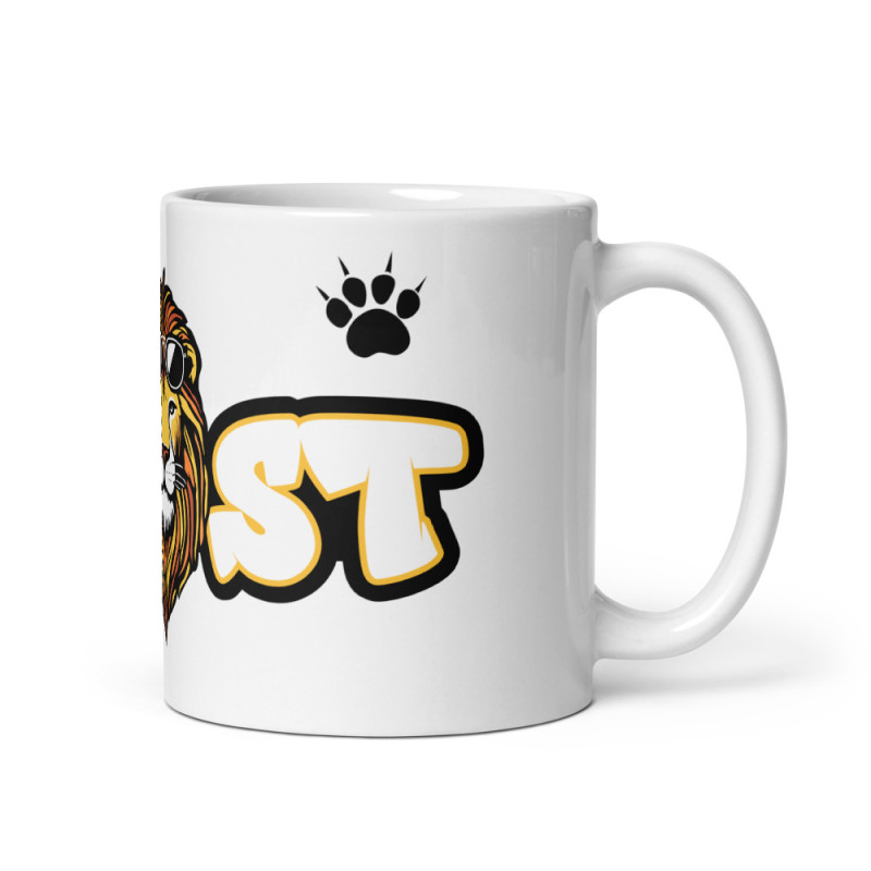 Sexy Beast White glossy mug