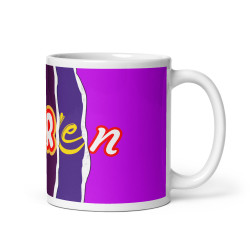 Karen White glossy mug