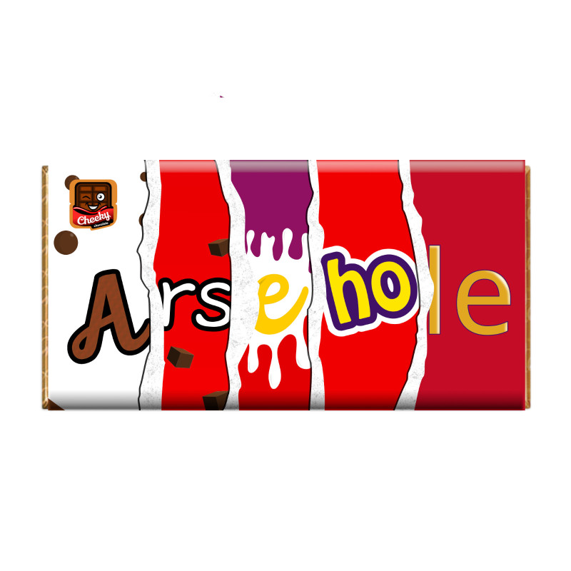 Arsehole Cheeky Chocolate Bar