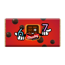 6 7 Cheeky Chocolate - Novelty Chocolate Wrapper Or Bar Novelty Joke Gift