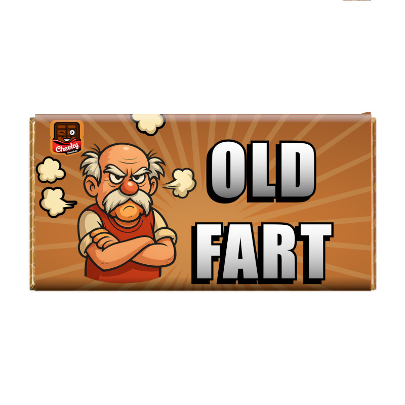 Old Fart Cheeky Chocolate Bar