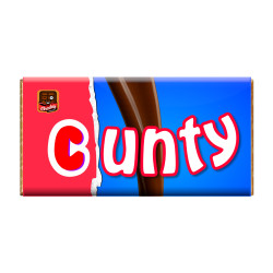 Cunty Cheeky Chocolate - Novelty Chocolate Wrapper Or Bar Novelty Joke Gift