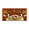 Merry Christmas Skinny Cheeky Chocolate - Novelty Chocolate Wrapper Or Bar Novelty Joke Gift