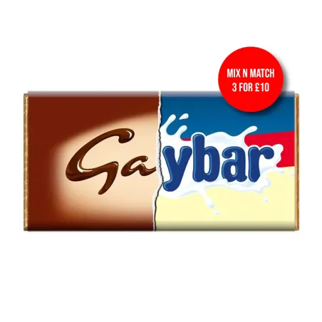 Gaybar Cheeky Chocolate Bar