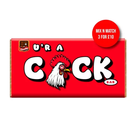 U R A Cock Cheeky Chocolate Bar