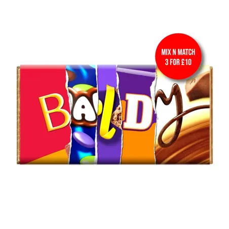 Baldy Cheeky Chocolate Bar