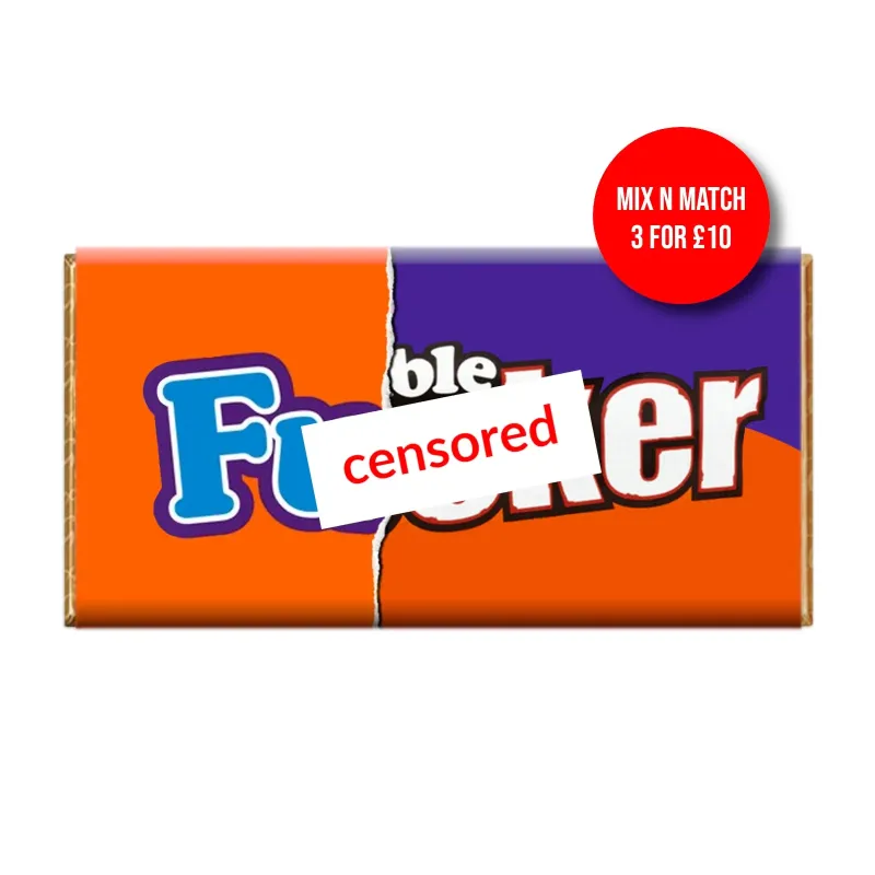 Fucker Cheeky Chocolate Bar