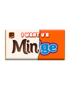 I Want Ur Minge - Novelty Valentines Gift Chocolate bar Or Wrapper