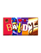 I Love You Baldy - Fathers Day Gift Chocolate bar Or Wrapper