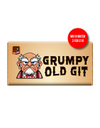 Grumpy Old Git - Novelty Chocolate Wrapper Joke Fathers Day Gift