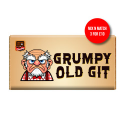 Grumpy Old Git - Novelty Chocolate Wrapper Joke Fathers Day Gift