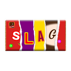 Slag - Novelty Chocolate Wrapper Or Bar Novelty Joke Gift