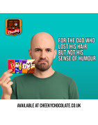 Baldy Cheeky Chocolate Bar