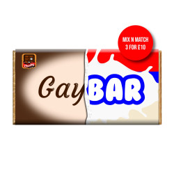 Gaybar Cheeky Chocolate Bar